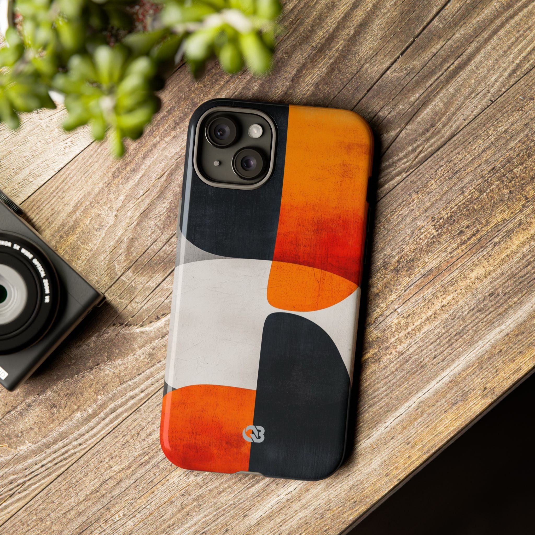 Burnt Amber Flow · Tough Phone Case for iPhone