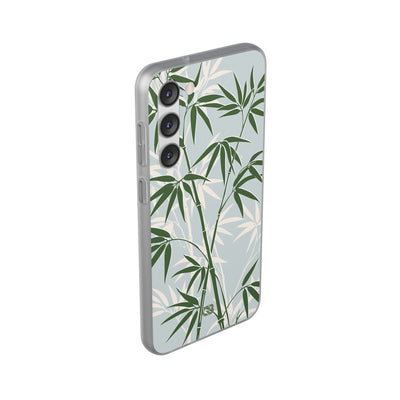 Green Lite Phone Case for Samsung - Kyoto Bamboo Canopy