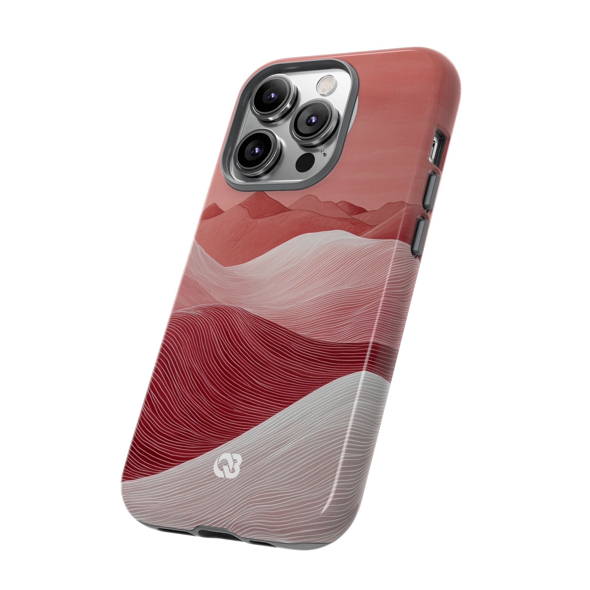 Crimson Dune Horizon · Tough Phone Case for iPhone