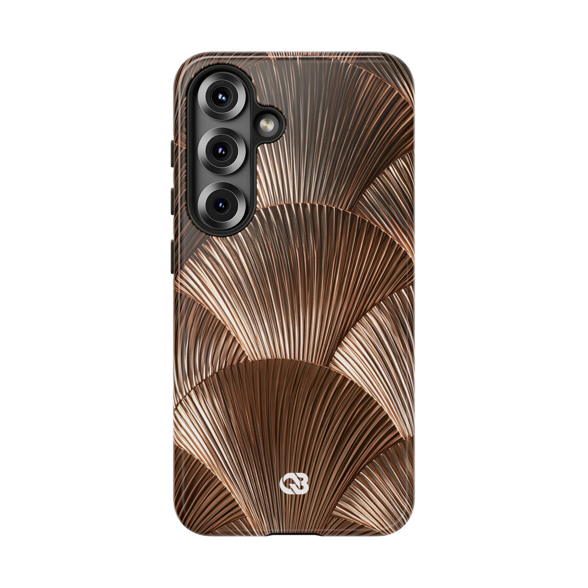 Rose Gilded Fan · Tough Phone Case for Samsung · Gold