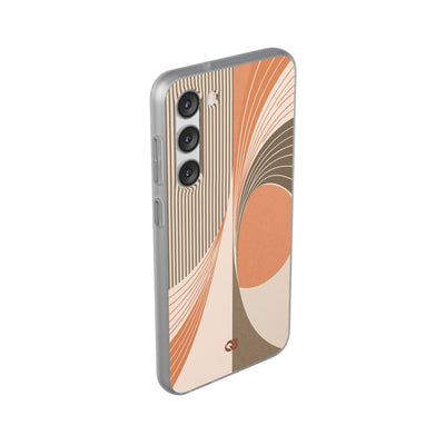 Orange Lite Phone Case for Samsung - Desert Arc Horizon