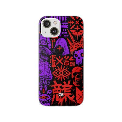 Underground Cyber Glyphs · Lite Phone Case for iPhone ·  Black