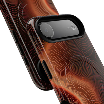 Caldera Ridge · Tough 2.0 Magnetic Phone Case for iPhone · Orange