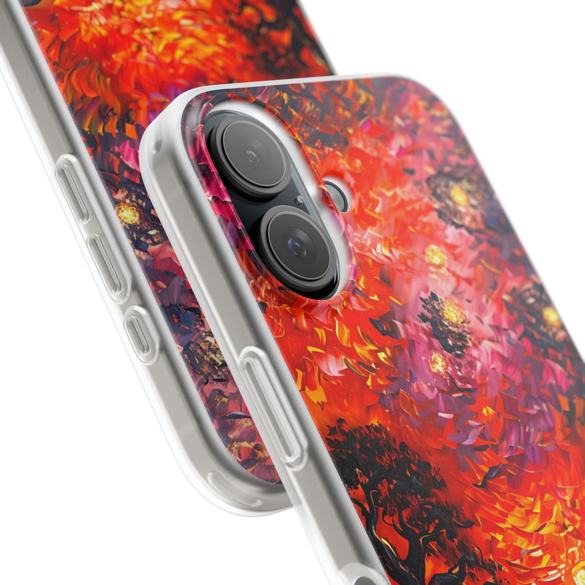 Molten Sky Tree · Soft Handyhülle für iPhone