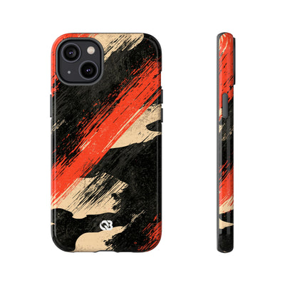 Urban Slash Camo · Tough Phone Case for iPhone · Black
