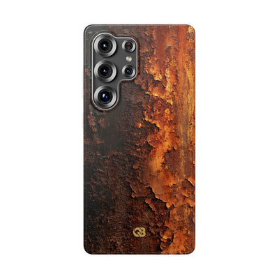 Orange Lite Phone Case for Samsung - Oxidized Iron Crust