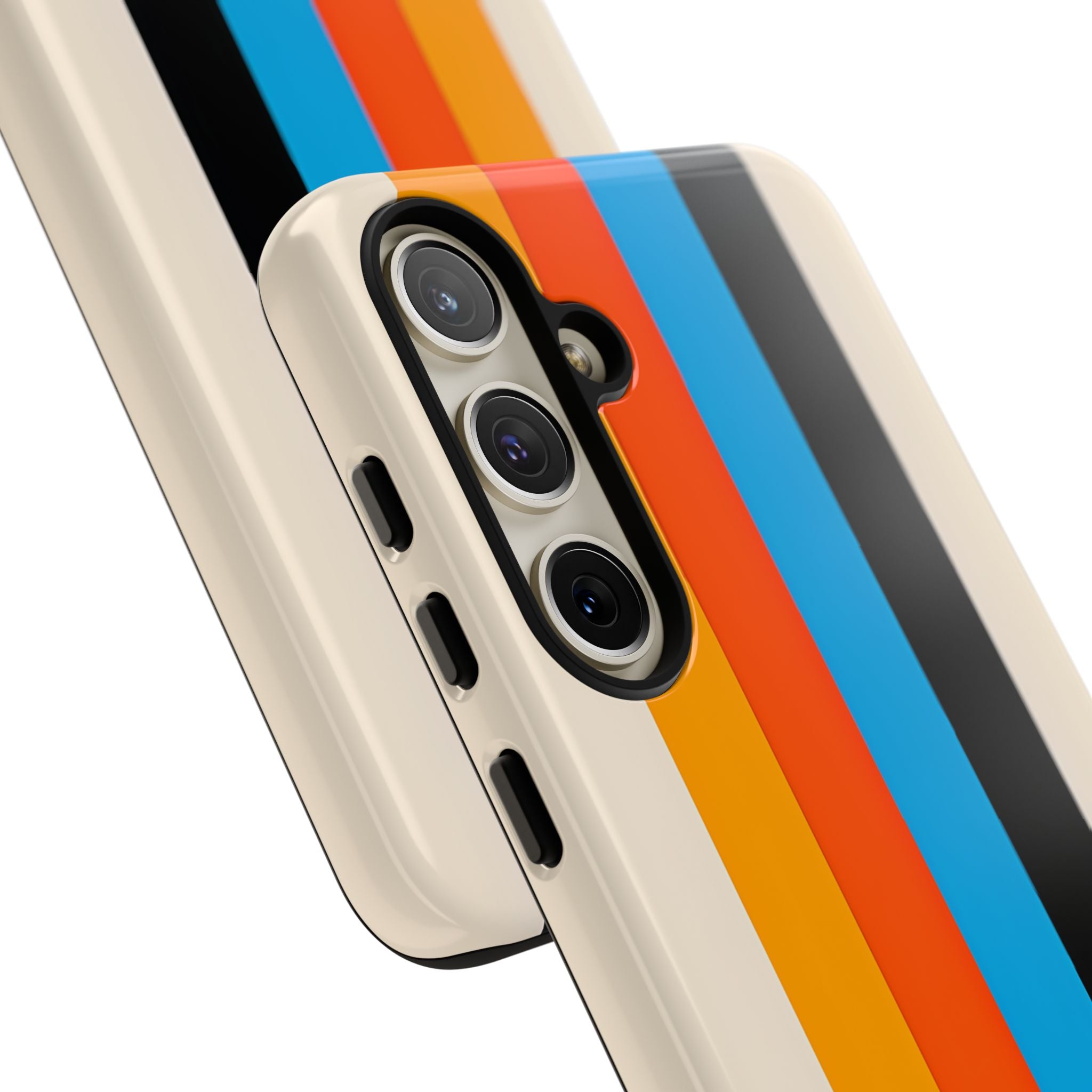 Retro Racing Stripes · Tough Custodia per Samsung