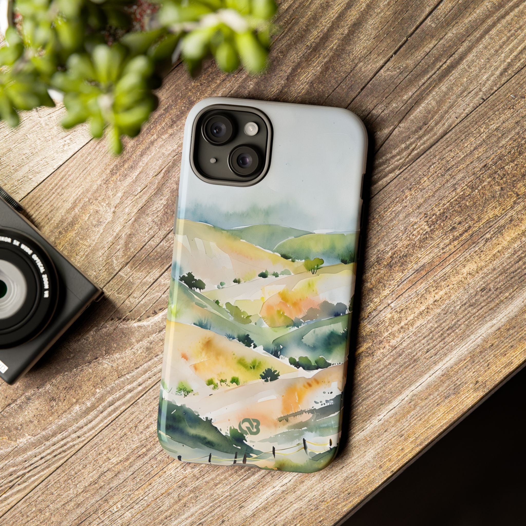 Verdant Mist Valleys · Tough Phone Case for iPhone