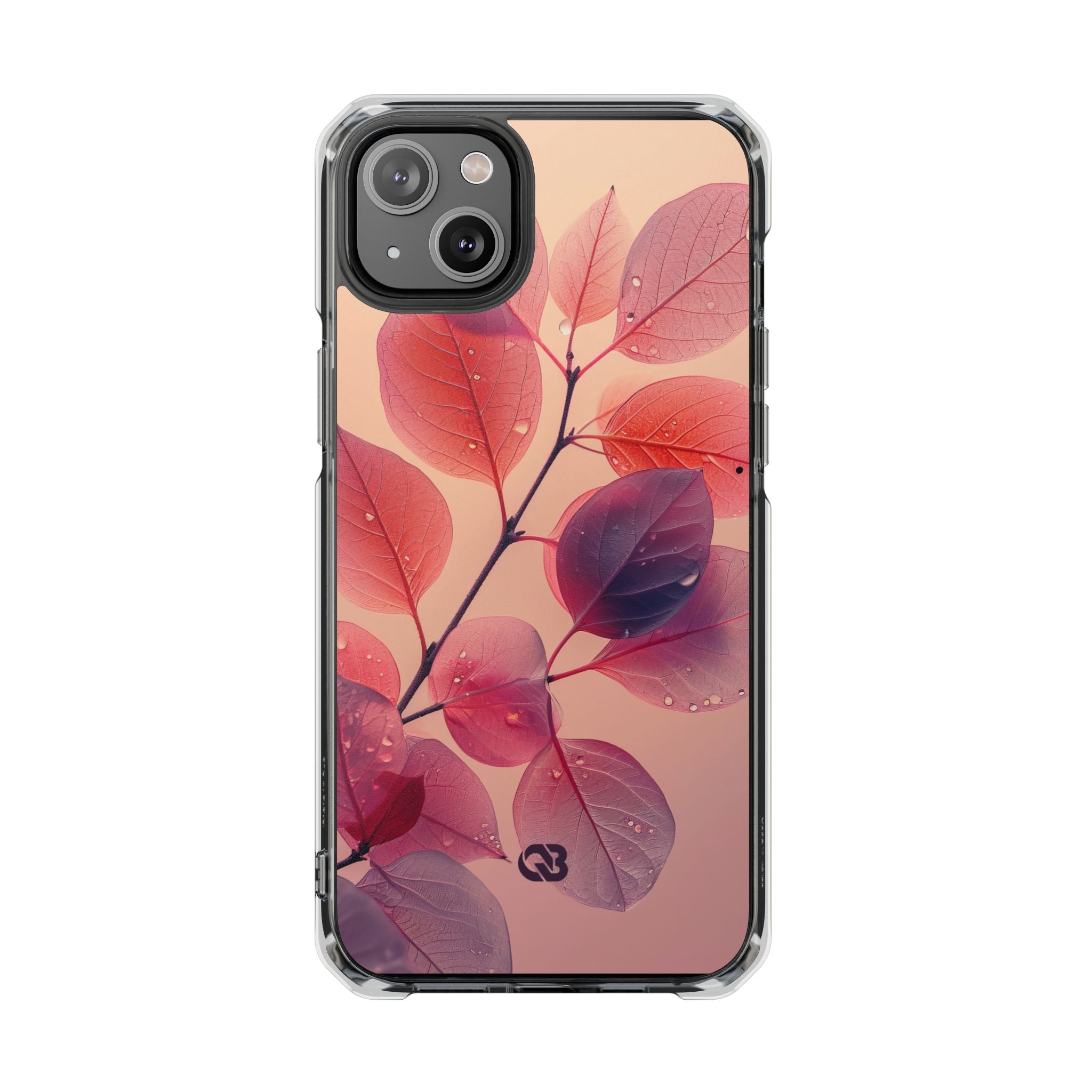 Dewy Magenta Foliage · Impact Custodia per iPhone · Magsafe