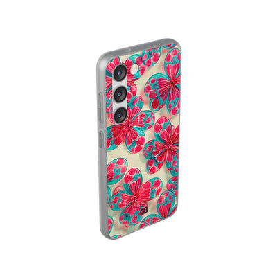 Lucite Jelly Bloom · Lite Phone Case for Samsung · Pink