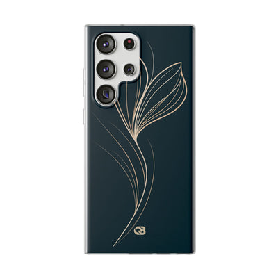 Teal Lite Phone Case for Samsung - Sandstone Silk Flora