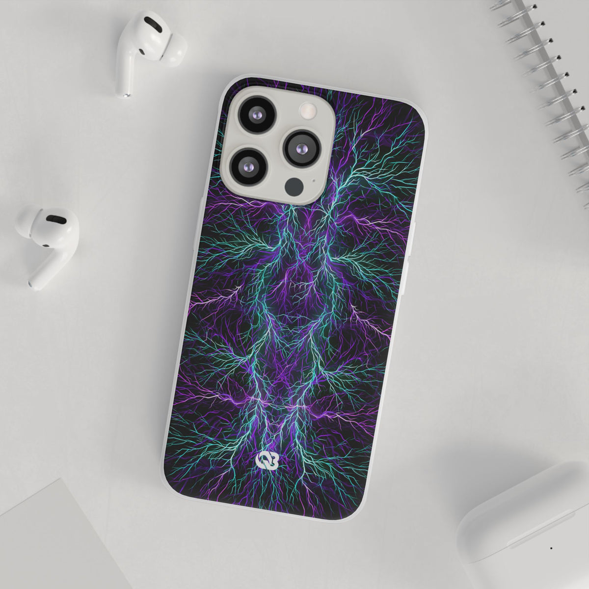Electric Plasma Arbor · Lite Phone Case for iPhone ·  Purple