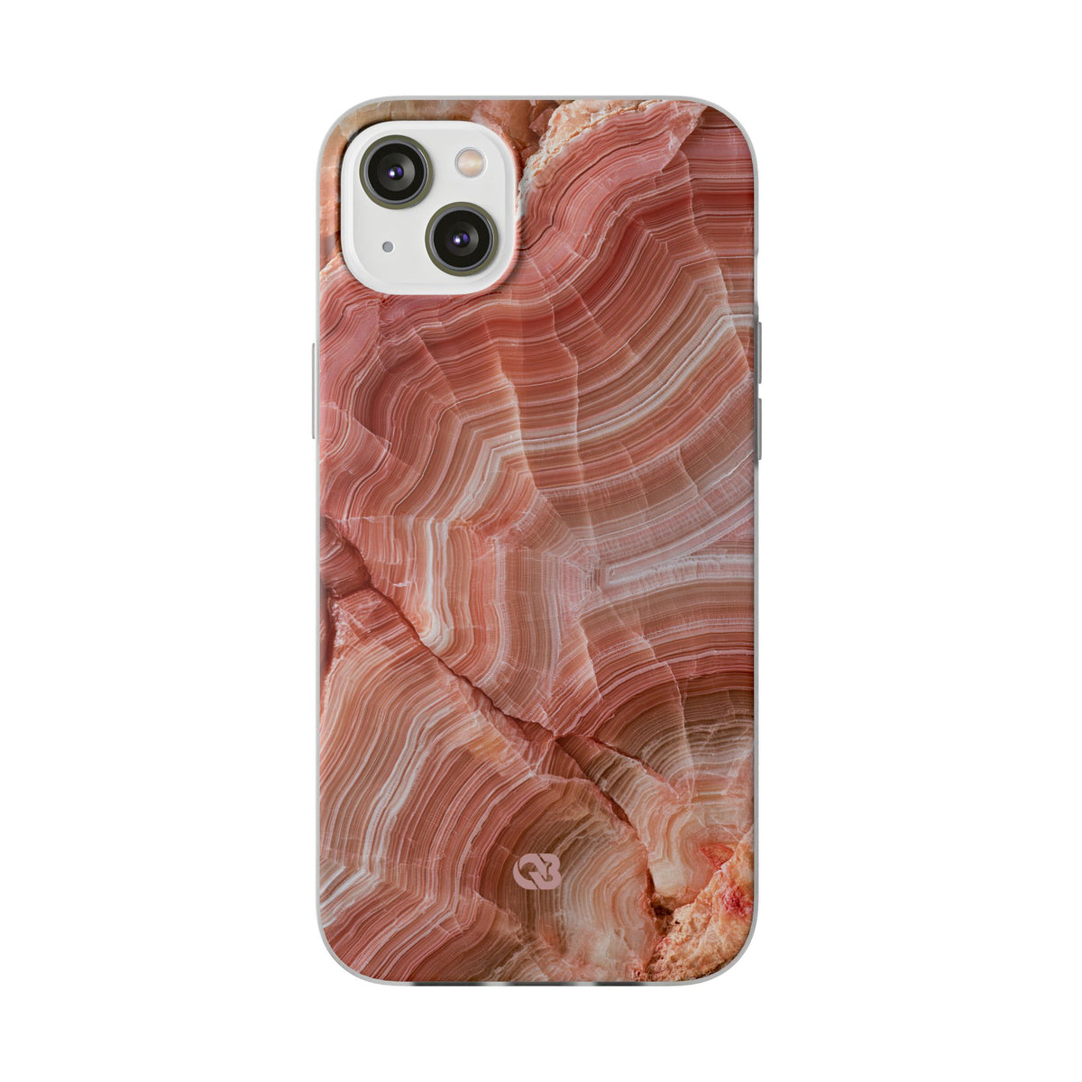 Blushing Rose Strata · Lite Phone Case for iPhone ·  Pink