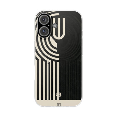 Beige Lite Phone Case for iPhone - Monolith Ivory Signal