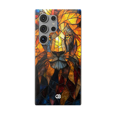 Amber Glass Lion · Soft Coque de téléphone pour Samsung
