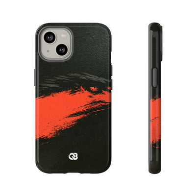 Crimson Raptor Noir · Tough Phone Case for iPhone · Black