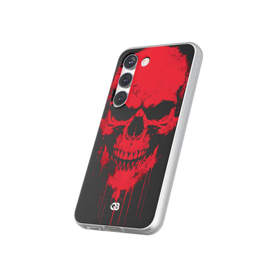 Crimson Street Skull · Soft Handyhülle für Samsung