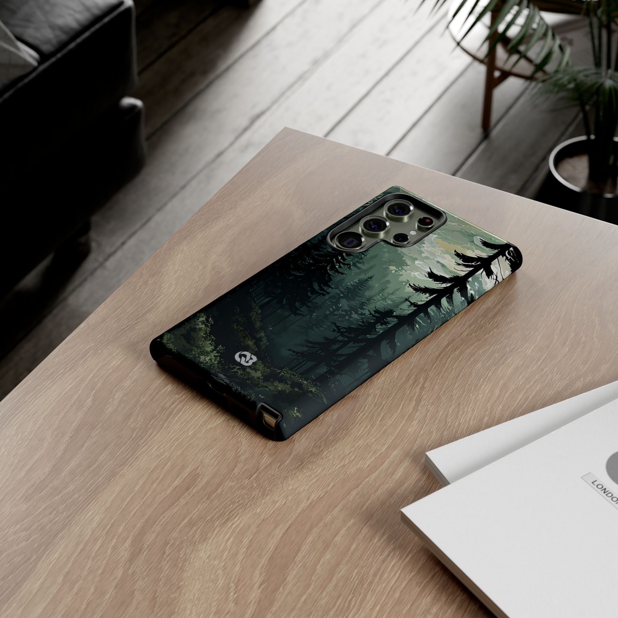 Misty Pine Shadow · Tough Handyhülle für Samsung