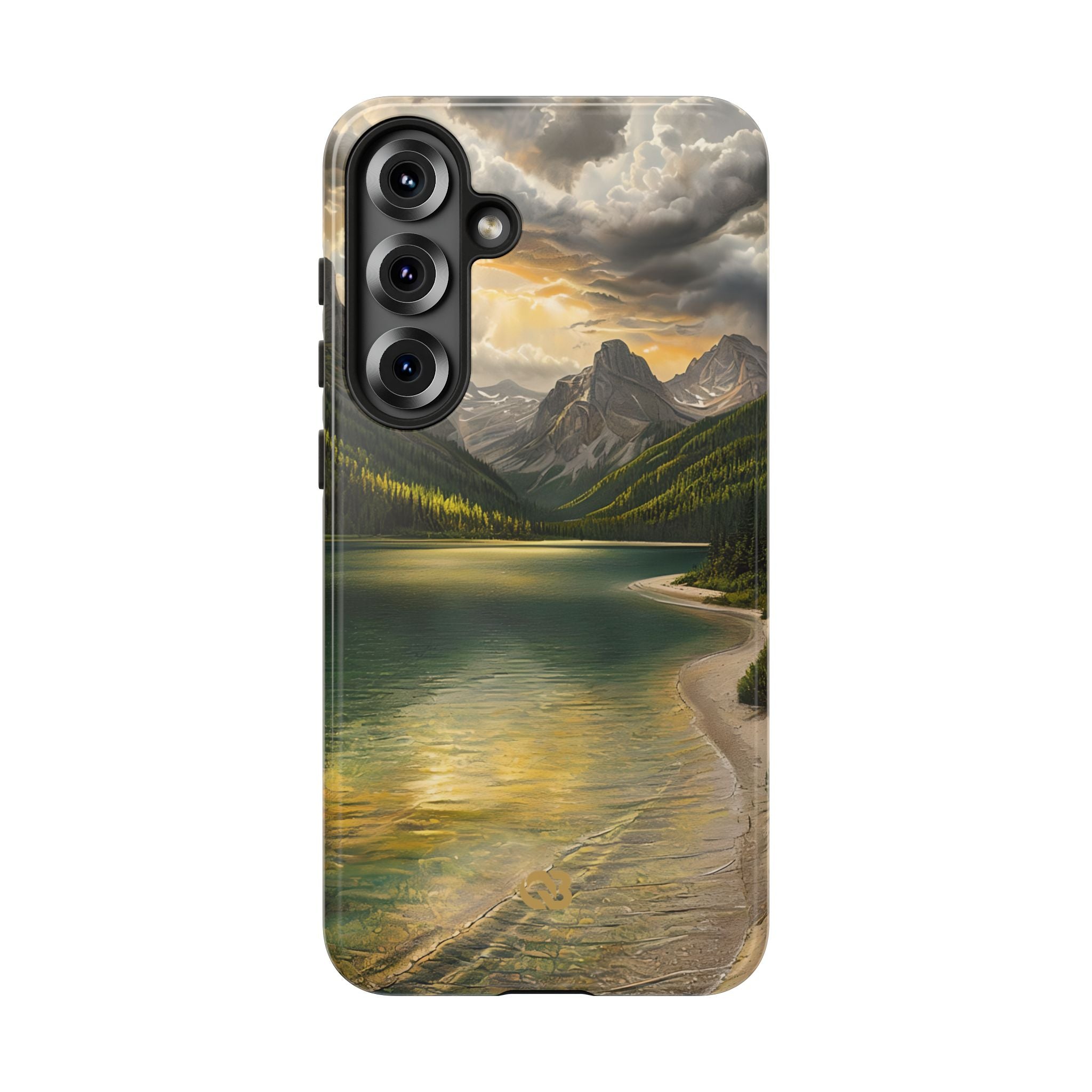 Gilded Mountain Lake · Tough etui na telefon dla Samsung