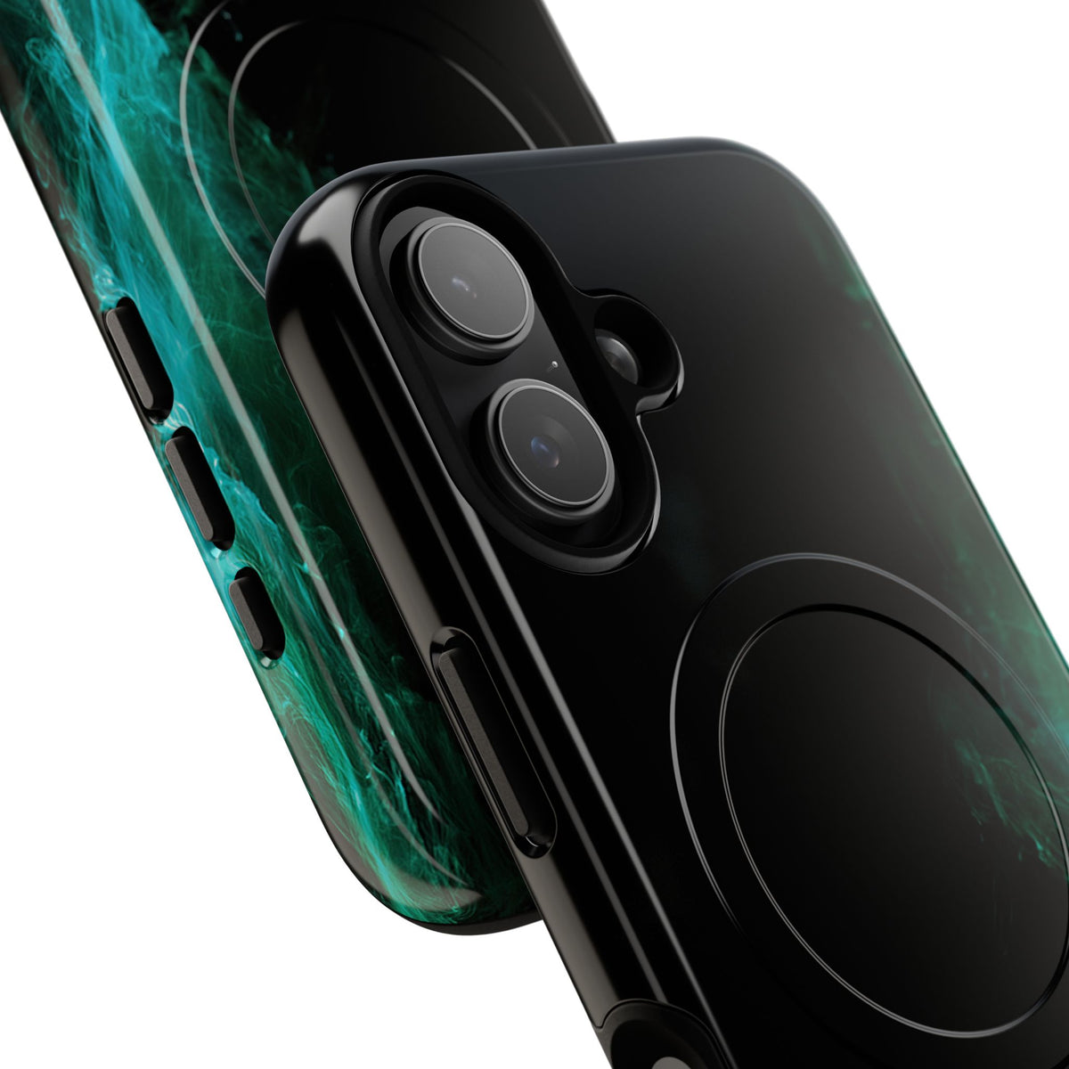 Luminous Plume · Tough 2.0 Magnetic Phone Case for iPhone · Teal