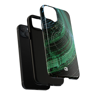 Orbital Data Stream · Tough 2.0 Magnetic Phone Case for iPhone · Green