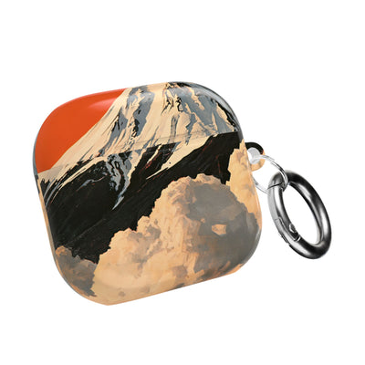 Sacred Peak Fuji · Hard Case for AirPods & AirPods Pro · Orange