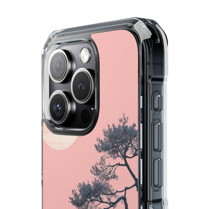 Crimson Moon Tree iPhone 15 Pro Case - Impact