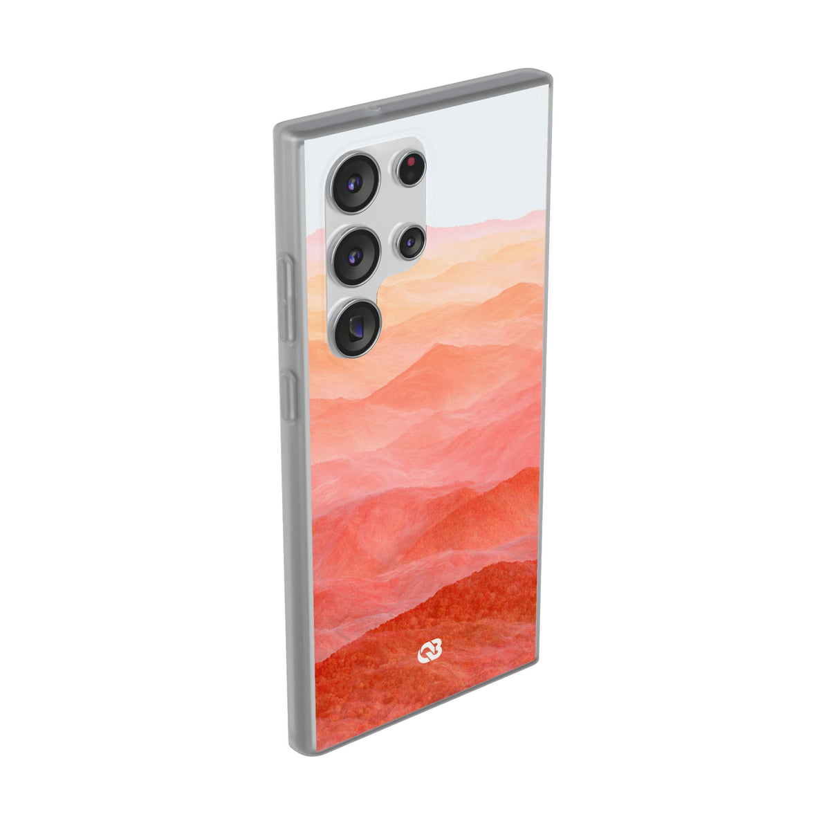 Alpenglow Ridge Vista · Lite Phone Case for Samsung · Orange