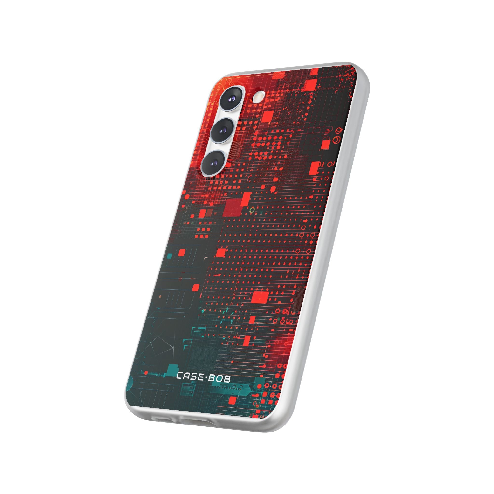 Grid Fusion Samsung S23 Plus Case - Soft