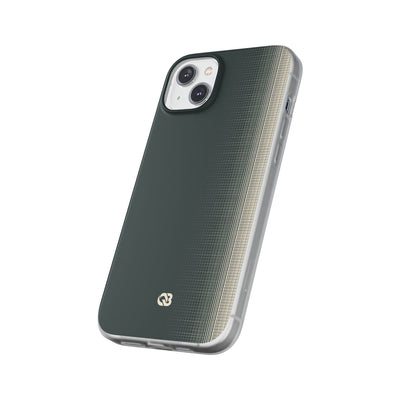 Grey Lite Phone Case for iPhone - Charcoal Tech Grid