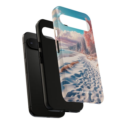 Schneespuren Google Pixel 9 Pro XL Case - Tough