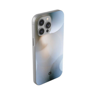 White Lite Phone Case for iPhone - Frosted Ribbed Sphere