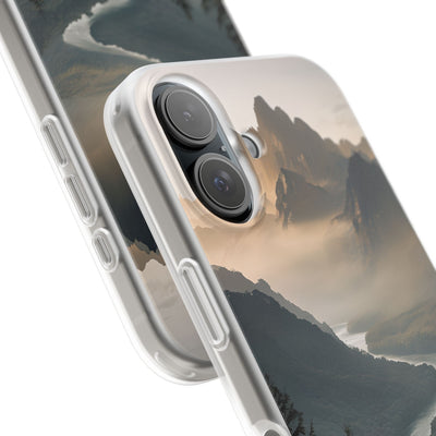 Golden Summit Valley · Soft Phone Case for iPhone