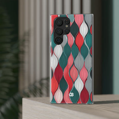 Slate Rose Ripple · Soft Phone Case for Samsung