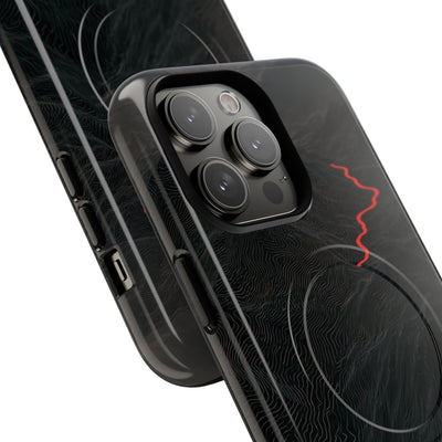 Crimson Ridge Pass · Tough 2.0 Magnetic Phone Case for iPhone · Black