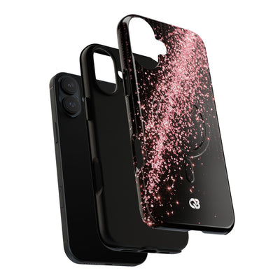 Rose Digital Cascade · Tough 2.0 Magnetic Phone Case for iPhone · Pink
