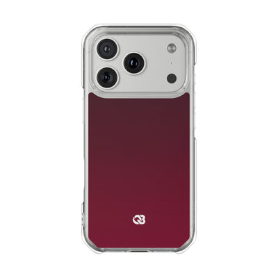 Red Impact MagSafe Phone Case for iPhone - Deep Sangria Gradient