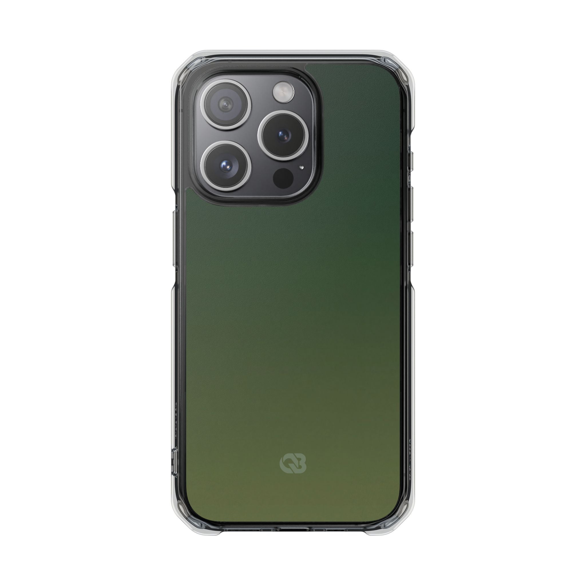 Green Impact MagSafe Phone Case for iPhone - Shadow Moss Grain