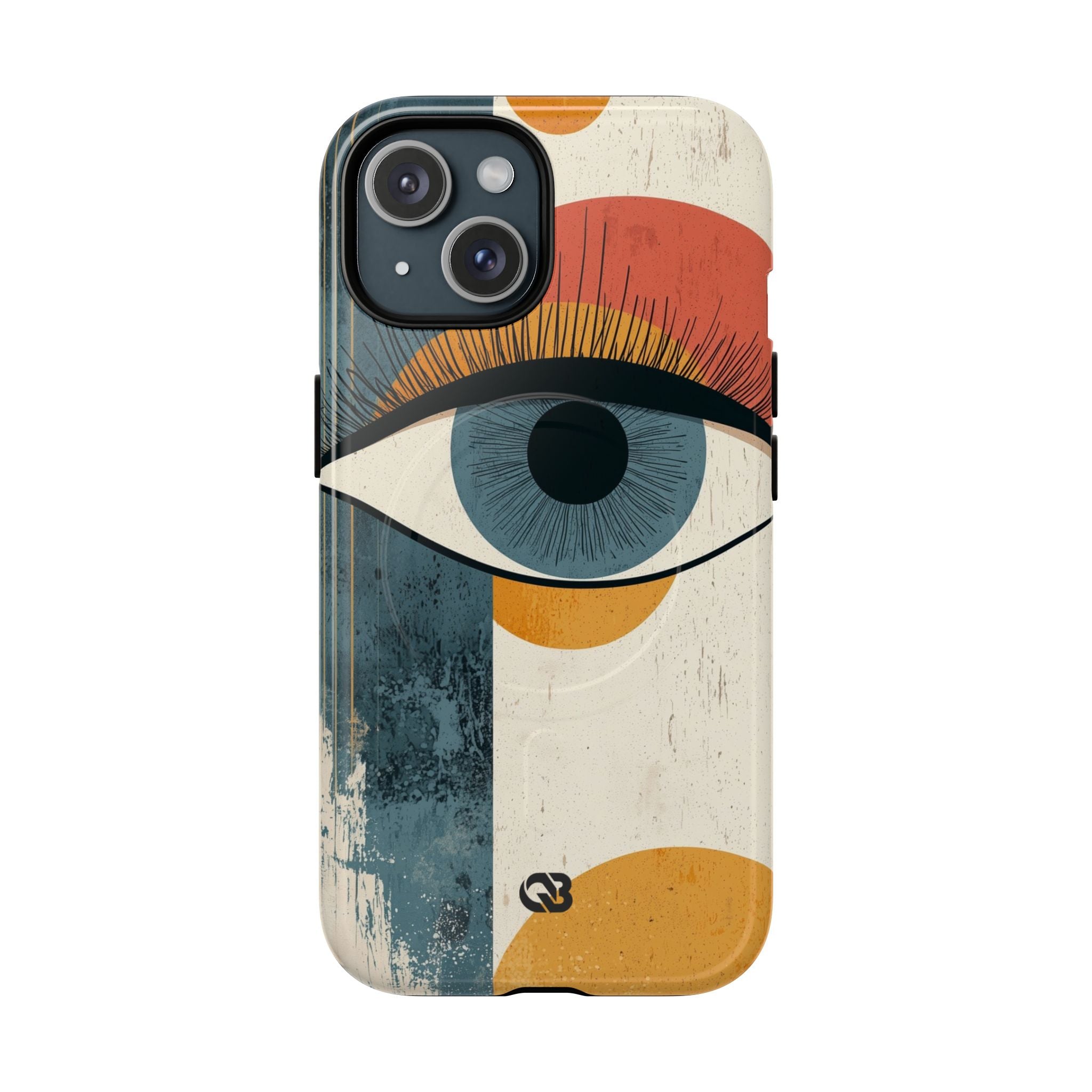 Distressed Azure Ocular · Tough+ Phone Case for iPhone · Magsafe