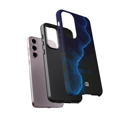 Electric Azure Drift · Tough Phone Case for Samsung · Blue