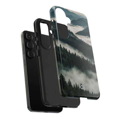 Misty Pine Peaks · Tough Phone Case for Samsung
