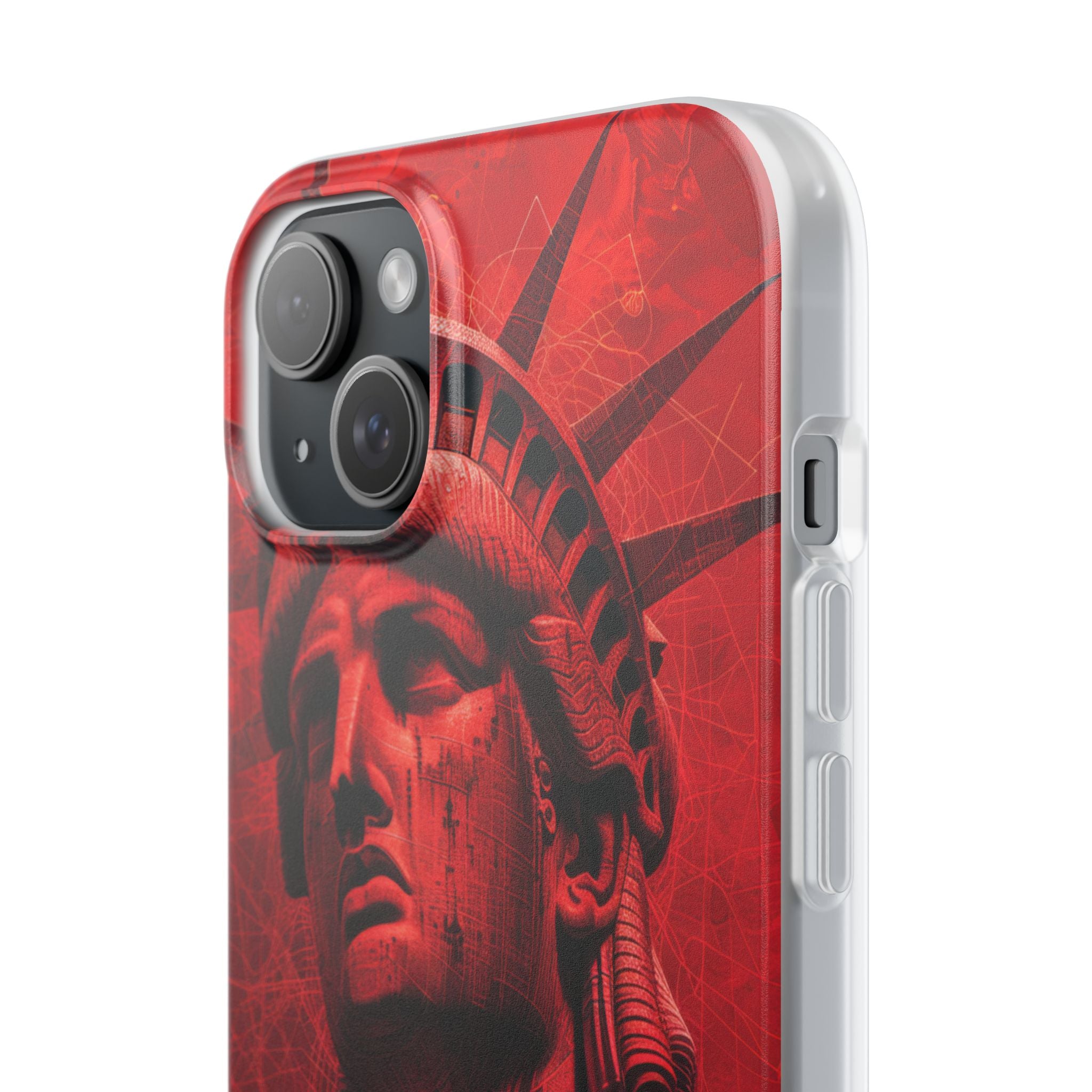Liberty Flame iPhone 15 Plus Cover - Blød
