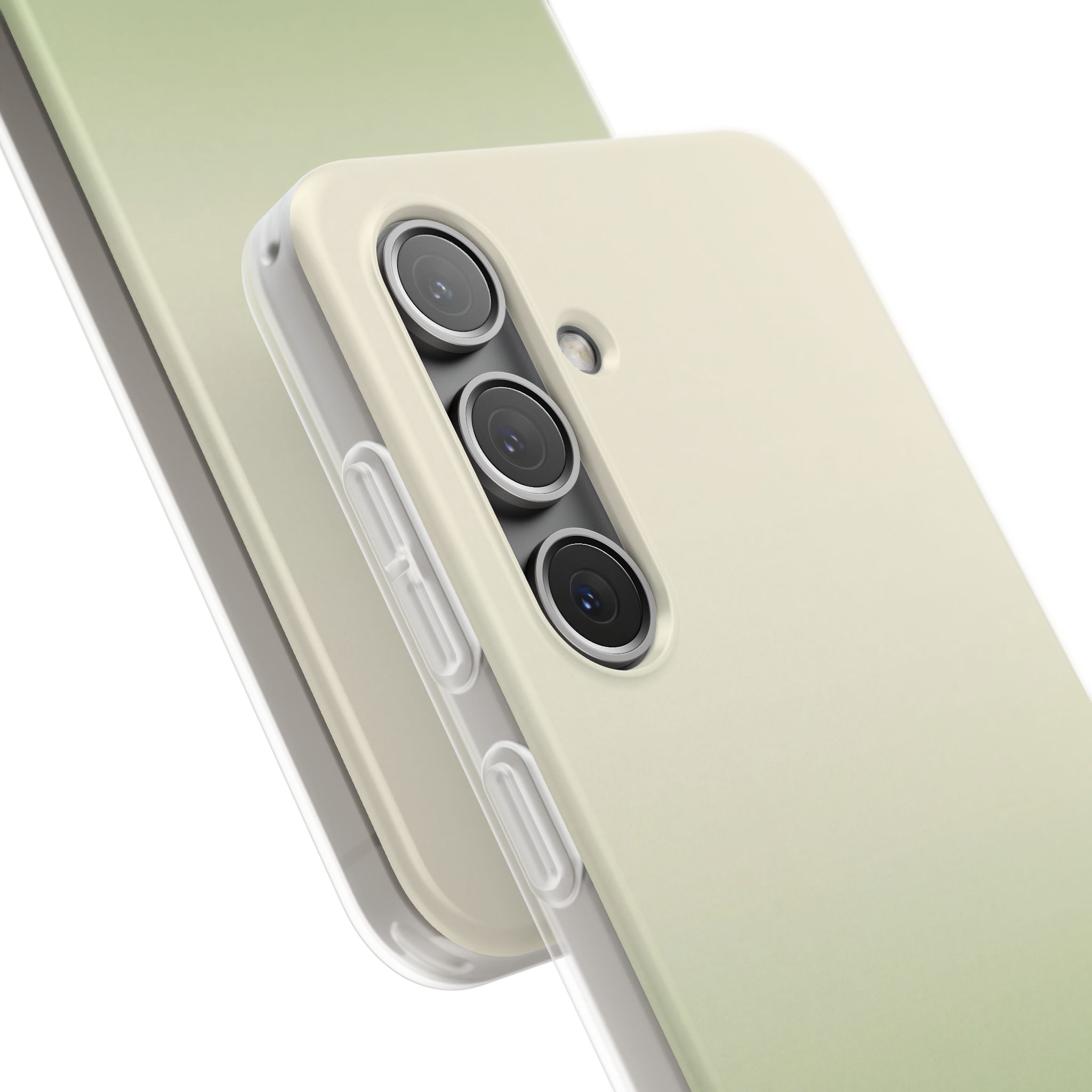 Green Lite Phone Case for Samsung - Bone Sage Fade