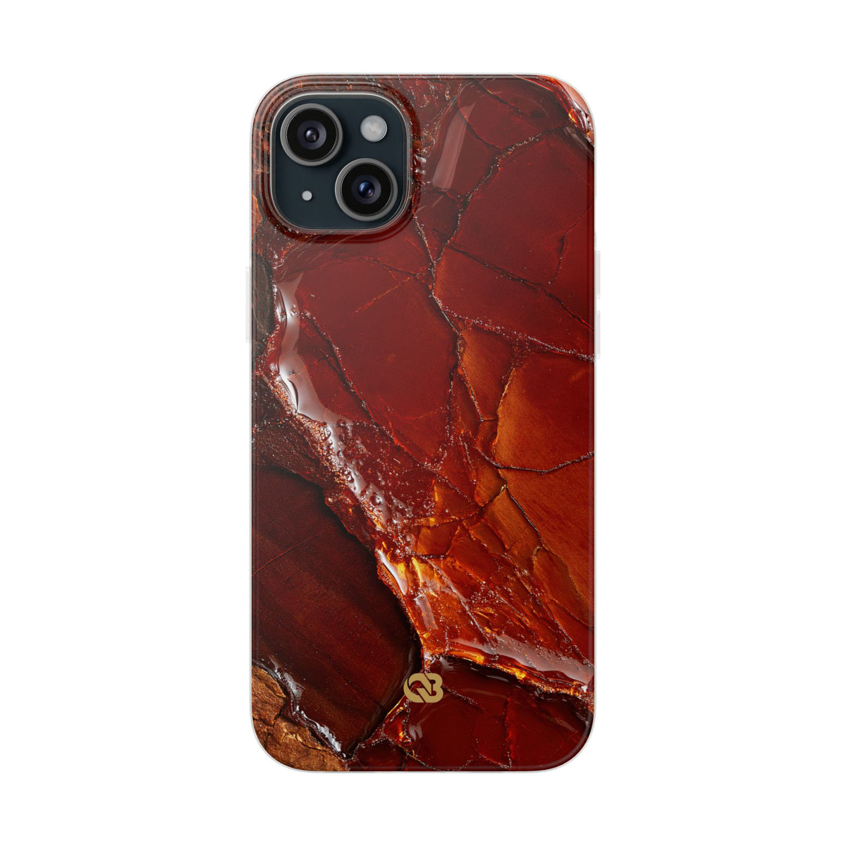 Amber Embrace · Lite Phone Case for iPhone ·  Brown