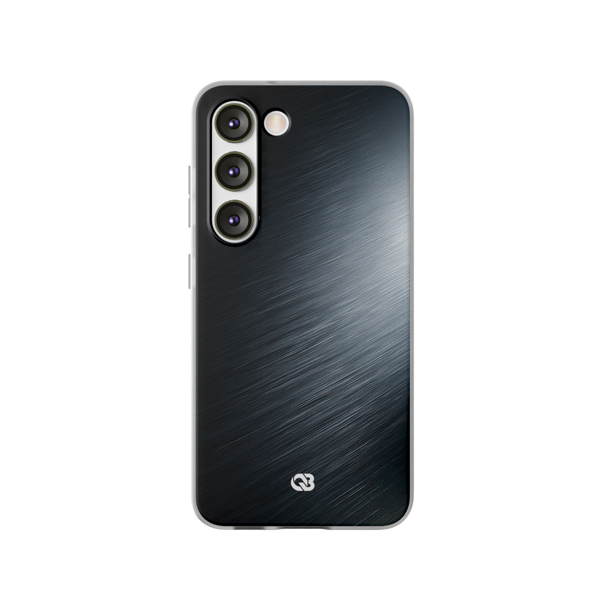 Brushed Obsidian Steel · Lite Phone Case for Samsung · Grey