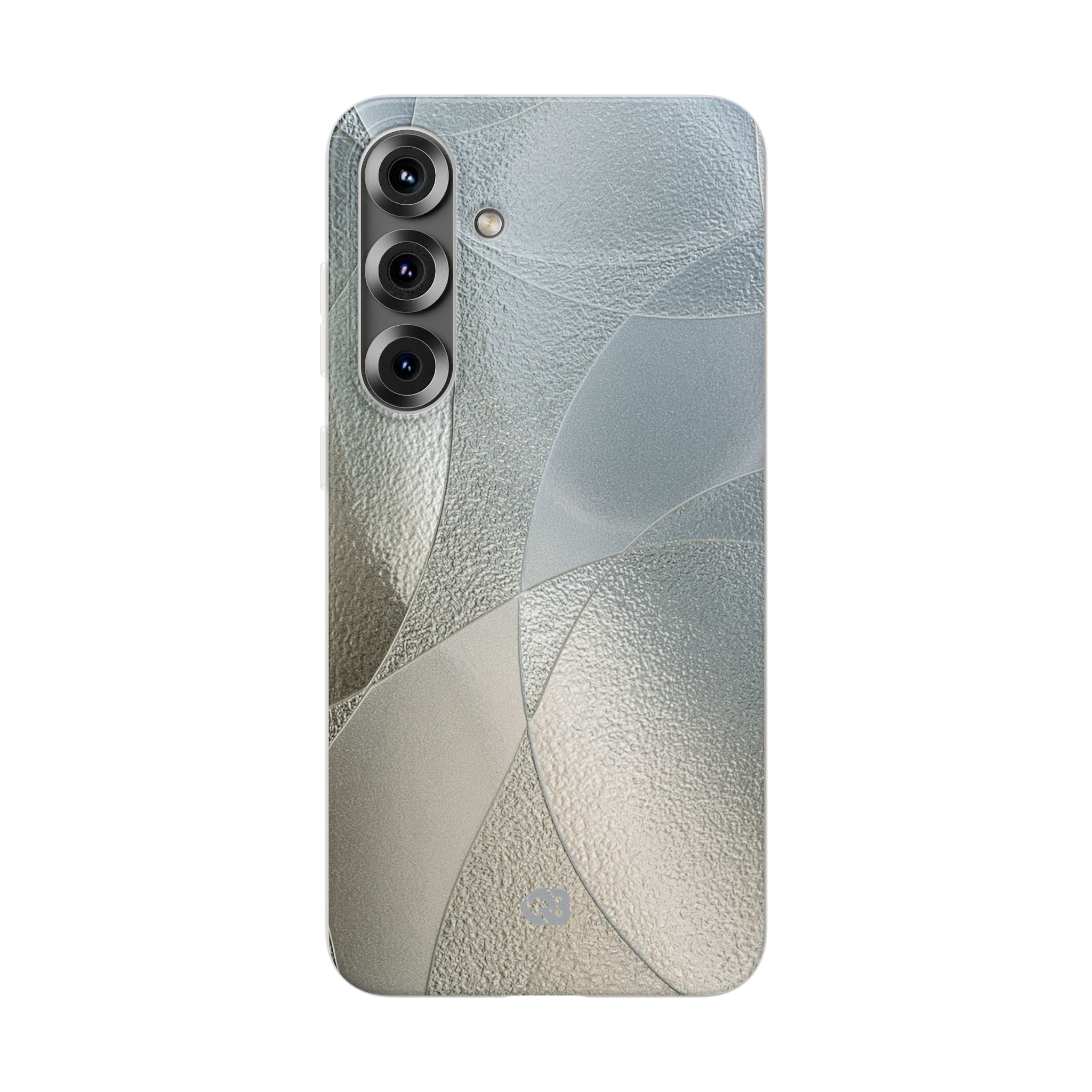 Silver Lite Phone Case for Samsung - Frosted Silver Mosaic