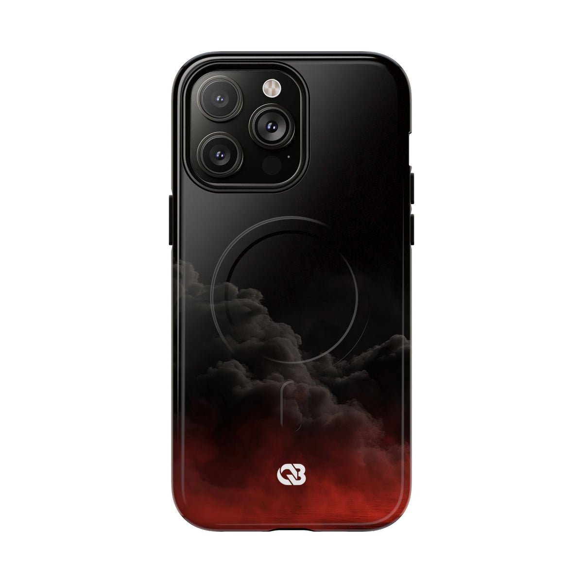Crimson Fog Void · Tough 2.0 Magnetic Phone Case for iPhone · Black