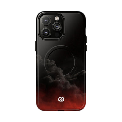 Crimson Fog Void · Tough 2.0 Magnetic Phone Case for iPhone · Black