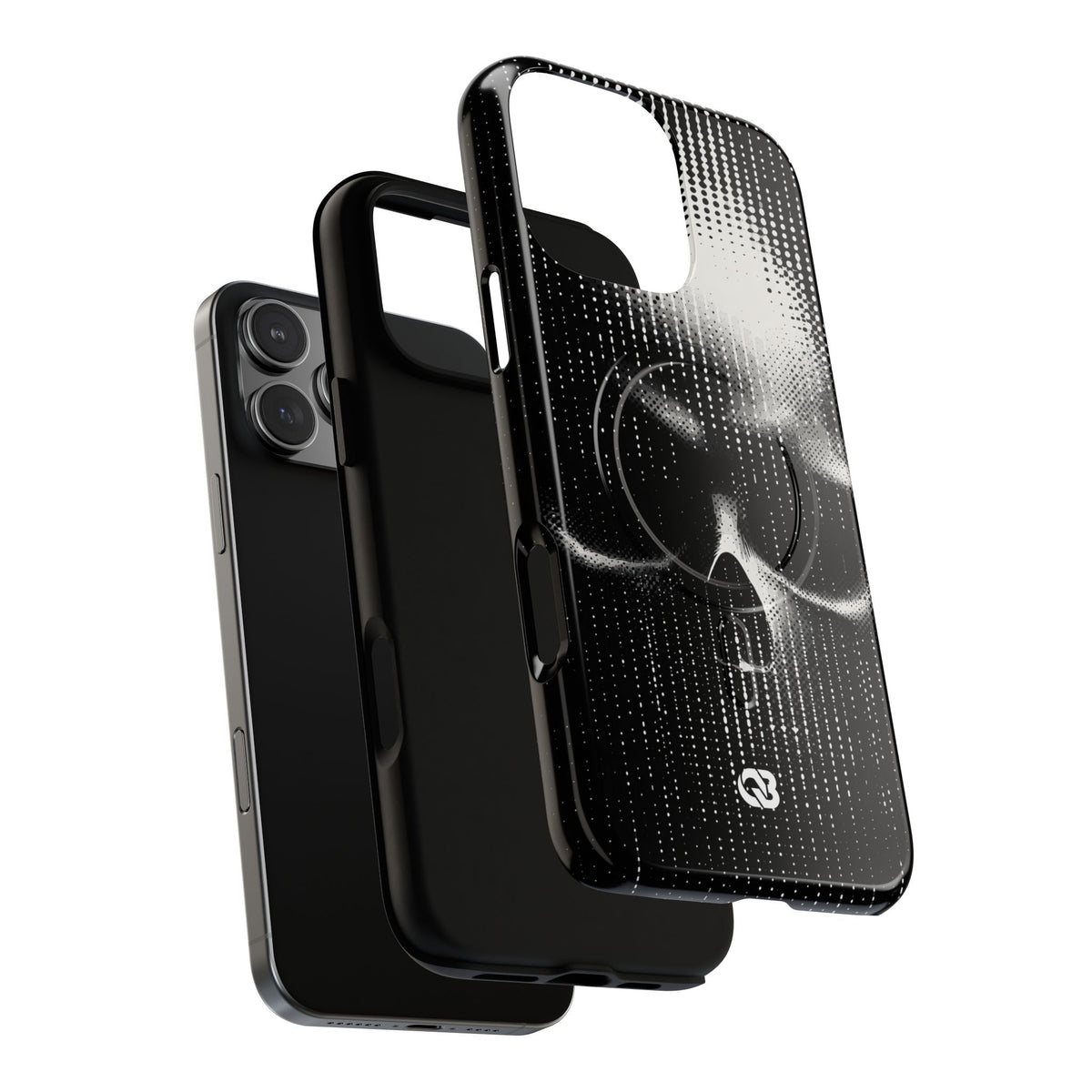 Raster Phantom · Tough 2.0 Magnetic Phone Case for iPhone · Black