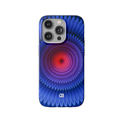 Radial Spectrum Bloom · Lite Phone Case for iPhone ·  Blue